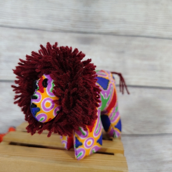 Set of 4 Handmade Stuffed Animals From Uganda, set 2 - Picture 6 of 8